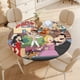 thumbnail image 4 of Padre Made In Usa theme Fitted Round Tablecloths Elastic Edged Table Covers Waterproof Table Cloth For Kitchen Holiday Party Tables Decor 120cm, 4 of 6