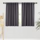 thumbnail image 1 of Cortinas opacas RYB HOME con aislamiento térmico 42 x 115 cm, color gris, 1 of 7