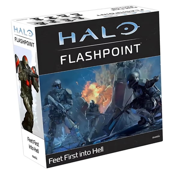 Juego de mesa Mantic Games Halo: Flashpoint ODST con miniaturas