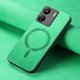 thumbnail image 5 of Magnetic Slim Case for Xiaomi Redmi 13C with Camera Guard & Anti-Scratch Back Green, 5 of 6
