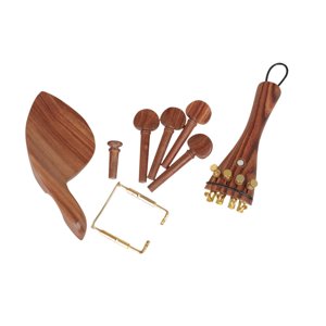 Magideal - 5X Kits De Piezas De Violín Y Accesorios, Tailpin Para 3/4 4/4 Piezas De Violín De Violín Accesorios De Violín De Madera Instrumentos Musicales Acceso