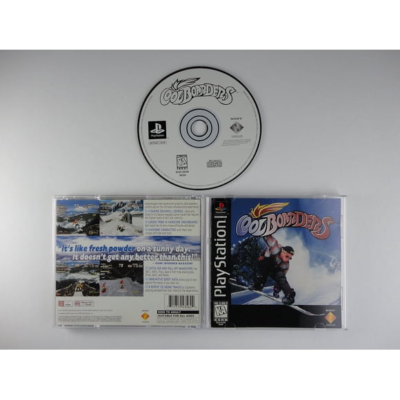 Reacondicionado Se renueva el juego Sony Cool Boarders para PlayStation