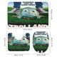 thumbnail image 3 of Trolland-theme 4-Piece Shower Curtain Set with Rugs, Waterproof Bathroom Decor Set Includes Bath Mat, U-Shaped Rug, Toilet Lid Cover and Curtain with Hooks, 3 of 6