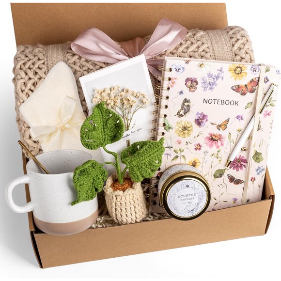 Canasta Regalo Anforsun Monstera Taza 15 oz Vela Manta