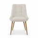 thumbnail image 2 of Silla Milano Lino Oak, 2 of 2