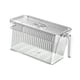 thumbnail image 4 of Organizador De Refrigerador Con Bandeja De Drenaje Extraíble, Contenedor De Almacenamiento Para La Despensa Del Hogar, Transparente, 4 of 5