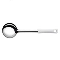 Di Solle - Cucharon Acero Inox 43Ml Mango Blanco Durafio