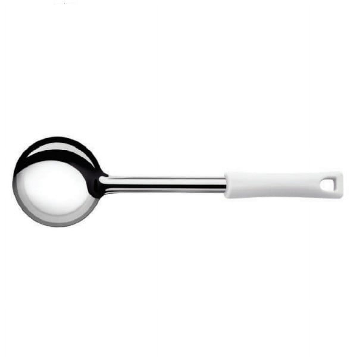Di Solle - Cucharon Acero Inox 43Ml Mango Blanco Durafio