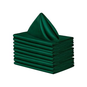 Bothyi - 10X Servilletas De Fiesta De Bodas Portátil Elegante Para Eventos Banquetes Bodas Verde