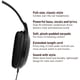 thumbnail image 2 of Auriculares Panasonic RP-HT161-K, ligeros, para colocar sobre las orejas, negros, 2 of 7