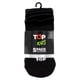 thumbnail image 2 of Calcetines Niño Deportivos Tobilleros Negros Pack 5 C1 Talla 25-29, 2 of 2