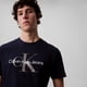 thumbnail image 4 of Remera Calvin Klein con logo monograma, cuello redondo, Dark Sapphire, 4 of 5