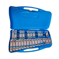 Allegro - Metalófono Cromático 25 Tonos Azul All25W + Baqueta Adicional