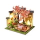 thumbnail image 1 of Casa De Muñecas En Miniatura De Bricolaje Con Accesorios Mini Kits De Casa Para Niñas Niños Niños Árbol De Decoración Rosa, 1 of 5