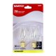 thumbnail image 2 of Bombilla Satco S3791 con base de candelabro, 7 W, 5,4 cm, transparente, 2 of 2