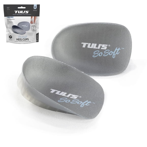 Taloneras de gel Tuli's So Soft Heavy Duty para fascitis plantar