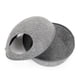thumbnail image 3 of Cama Saco Para Dormir Circular Gris Perros Gatos Mascotas, 3 of 3