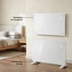 thumbnail image 2 of Panel Eléctrico Heatglass 2000w Wifi Radiador Vidrio Verken Blanco, 2 of 7