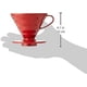 thumbnail image 3 of Gotero de café Hario V60 de plástico tamaño 02 rojo, 3 of 5