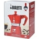 thumbnail image 2 of Cafetera Moka Express Roja Love 6 Tazas, 2 of 2