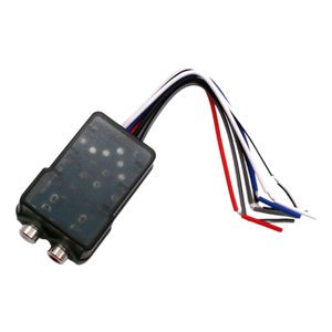 Magideal - Convertidor De Audio De Alto A Bajo Convertidor De Impedancia De Audio Para Automóvil Cableado De Amplificador De Audio Modificado Para Automóvil Líne
