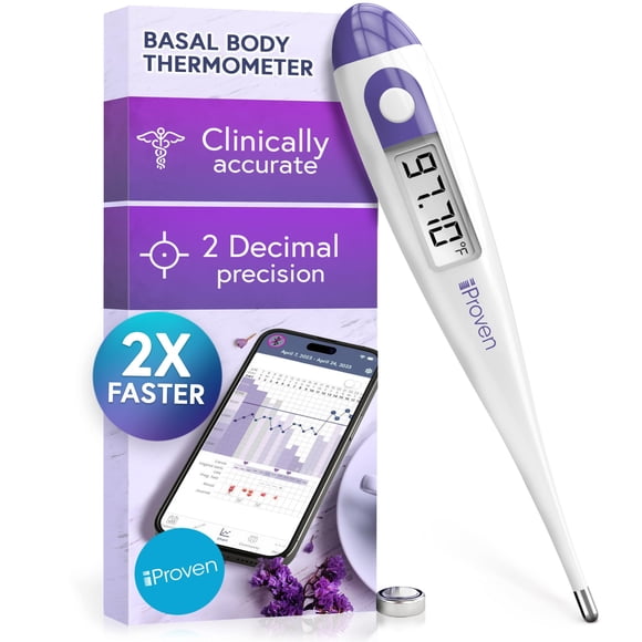 Termómetro corporal basal digital iProven de alta precisión