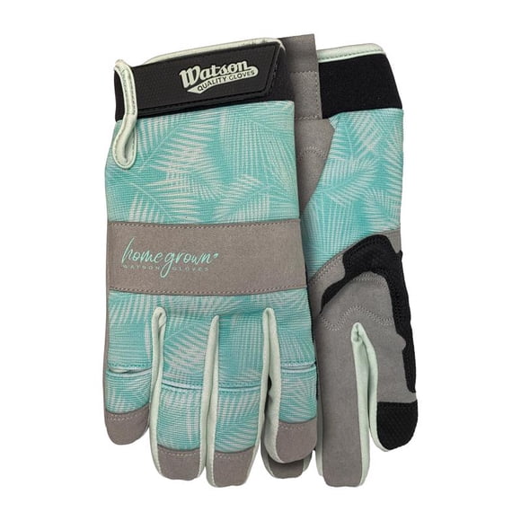 Guantes de jardinería Watson Gloves Home Grown S Spandex Gris/Verde