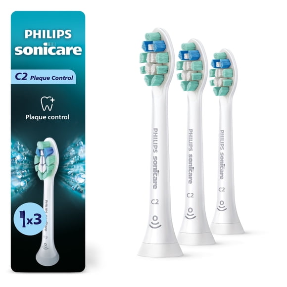 Cabezales Sonicare C2 Control de Placa HX9023/65 Blancos Pack de 3