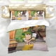 thumbnail image 5 of El Chavo del Ocho Conjunto de sábanas temático, trío de piezas, cómodo y amigable con la piel, diseño único, regalo de decoración para el hogar para familiares, amigos y fans,140cm *210cm, 5 of 6