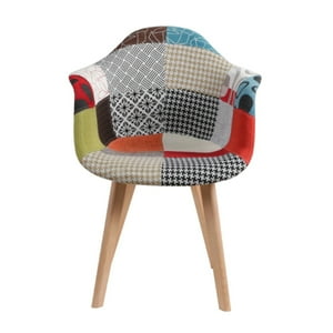 Klik Muebles - Butaca Sitial Patchwork Wood - Tradicional