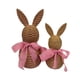 thumbnail image 1 of 2 Adornos De Conejo De Pascua Tejidos, Decoración De Conejo Para Armario De Granja, Estantería, Color Rosa, 1 of 5