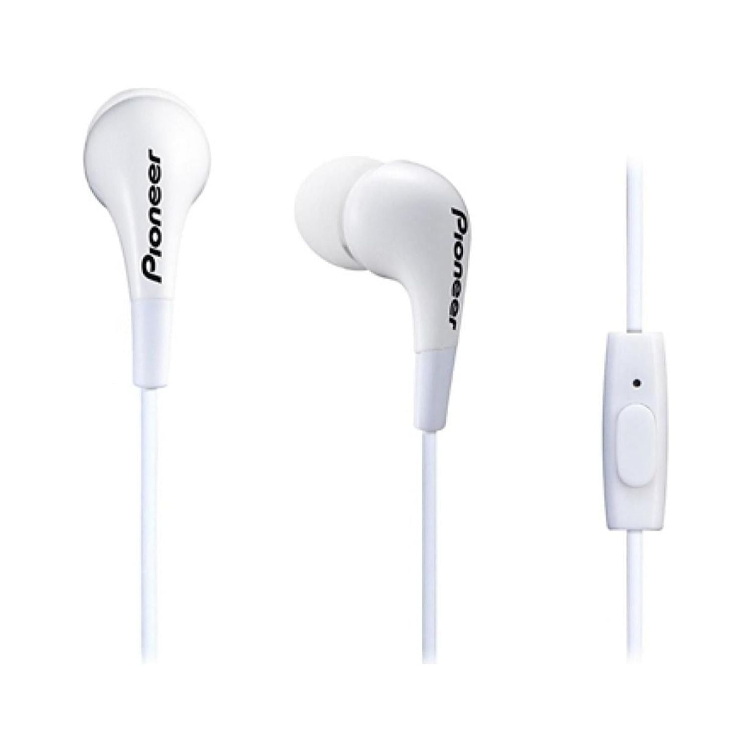 Pionner - Audifonos In Ear Jack 3.5mm 1.2m Blanco Se-cl502