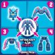 thumbnail image 3 of Figura de acción MRBEAST LAB Híbridos Mega Pack 10 cm, 3 of 4