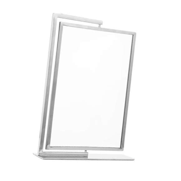Party Stand Sign Racks KT TAFELSTAND Sortchable Marco de la imagen del escritorio Soporte de la rejilla para la sala de estar para la sala de estar Dí Plata