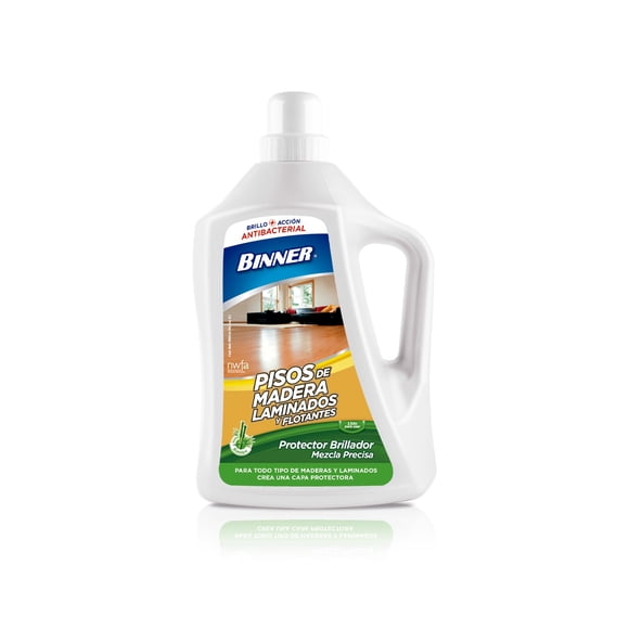 Abrillantador Protector Pisos de Madera y Laminados 1900 ml Alto Brillo