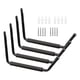 thumbnail image 2 of 4x Soporte para Suspensión de Kayak, Estante de Almacenamiento para Kayak, Organizador, Gancho para Bicicletas, Tablas de Remo, Sillas Plegadas, Mader, 2 of 5