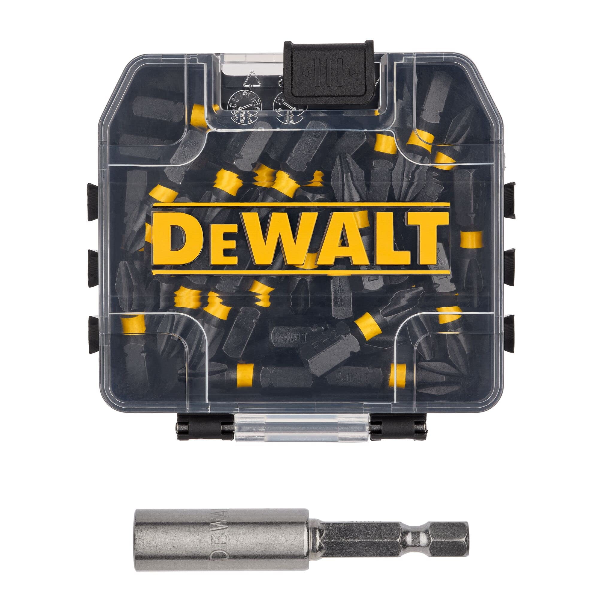 Juego De Puntas De Destornillador Dewalt Bytc Flex Torq #2 Phillips/ #8 Ranuradas