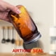 thumbnail image 3 of Tarros Mason eleganttime 950 ml paquete de 6 ámbar de boca ancha, 3 of 7