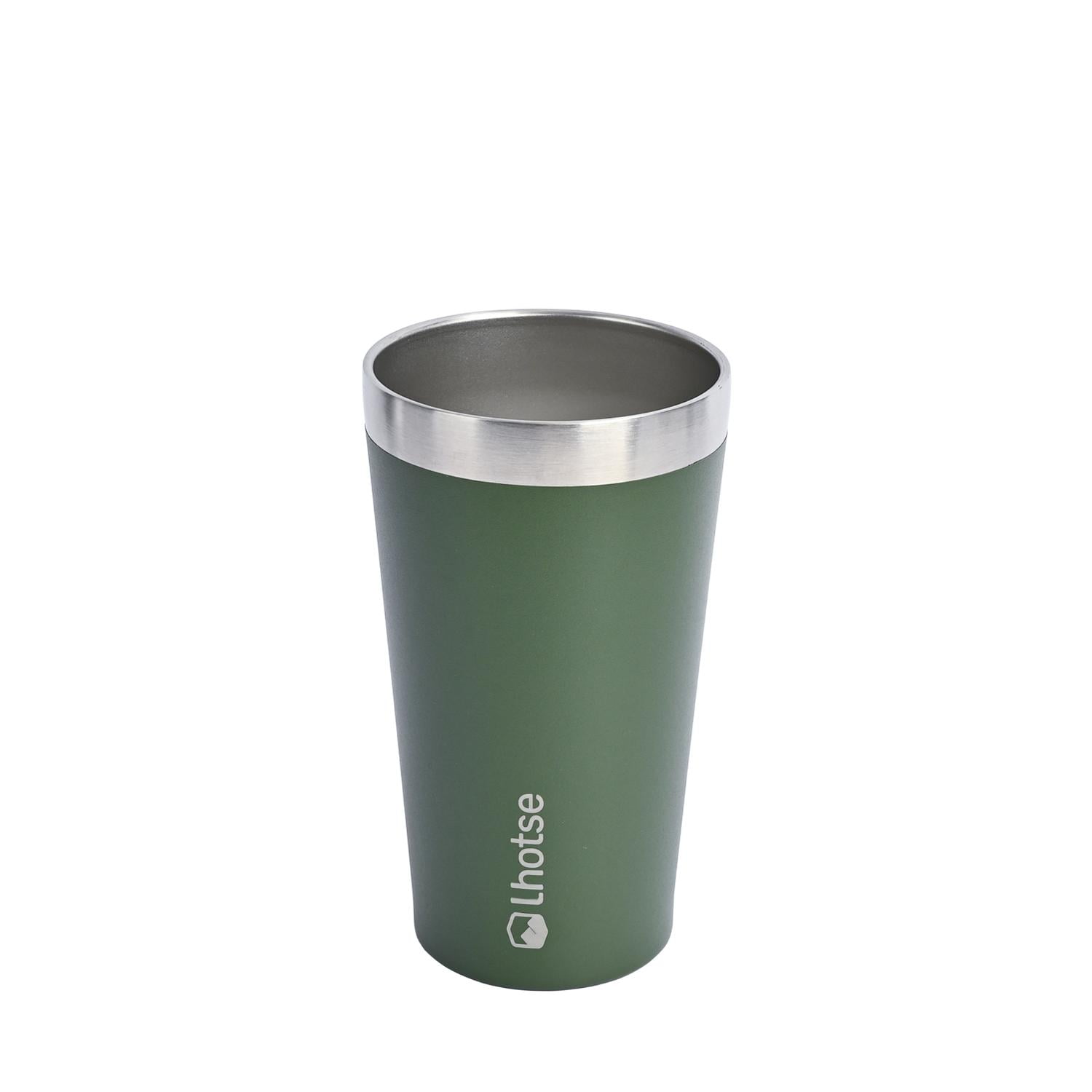 Lhotse - Vaso Térmico Insulado Camping 480ml Verde
