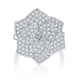 thumbnail image 2 of Anillo de Moissanita Brillante de 1.76 Quilates para Mujer Anillo de Compromiso de Diamante Creado en Laboratorio de Plata Esterlina S925 Aniversario Promesa Moda Lujo Adecuado para Uso Diario Boda, 2 of 7