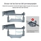 thumbnail image 2 of Soporte Starlink Mini Barra Porta Equipaje Aleación Aluminio - Gris, 2 of 10