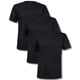 thumbnail image 1 of Camiseta Para Hombre Manga Corta Cuello Redondo Negra (paquete De 3), 1 of 5