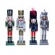 thumbnail image 4 of 4 Piezas De Figuras De Cascanueces De 12 Pulgadas, Figuras Decorativas De Navidad, Decoración Hecha A Mano, Estilo L, 4 of 5