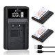thumbnail image 1 of Batería y cargador USB LED Pickle Power EN-EL19 NP-BJ1, 1 of 7