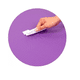 thumbnail image 3 of Mat de yoga Morado de 10 mm, 3 of 3