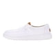 thumbnail image 1 of Zapatos HEYDUDE Wendy para mujer en lona blanca, 1 of 3