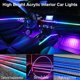 thumbnail image 3 of Luces LED para coche TEKSHINNY con app inalámbrica, 16 millones de colores, 3 of 8