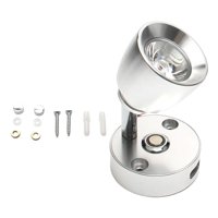 Magideal - Lámpara De Pared Led Giratoria, Con Interfaz De Carga Usb, Luz De Color Blanca Cálida, Luz De Lectura Creativa, Luz Para , Cabecera, Dormitorio, Argén