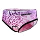 thumbnail image 4 of Ropa Interior De Ciclismo Para Mujer Pantalones Cortos De Montar En Bicicleta Acolchados En 3D M Pink Snow Leopard, 4 of 5
