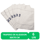 thumbnail image 2 of Trapero de Algodón con Ojal 50x70 6 Unidad, 2 of 6